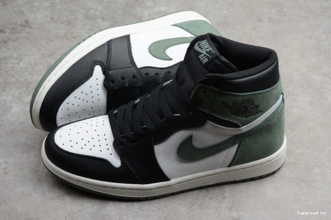 OG Clay High Green Retro 1 Jordan 555088-135 Air 0705
